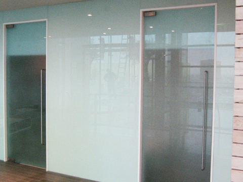 glass partition wall for office