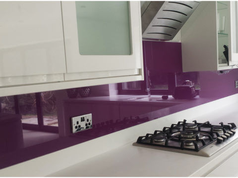 modern glass splashbacks