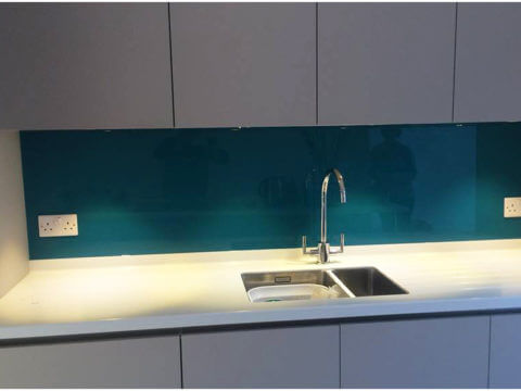 kitchen glass splash backs