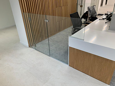 glass partitions London